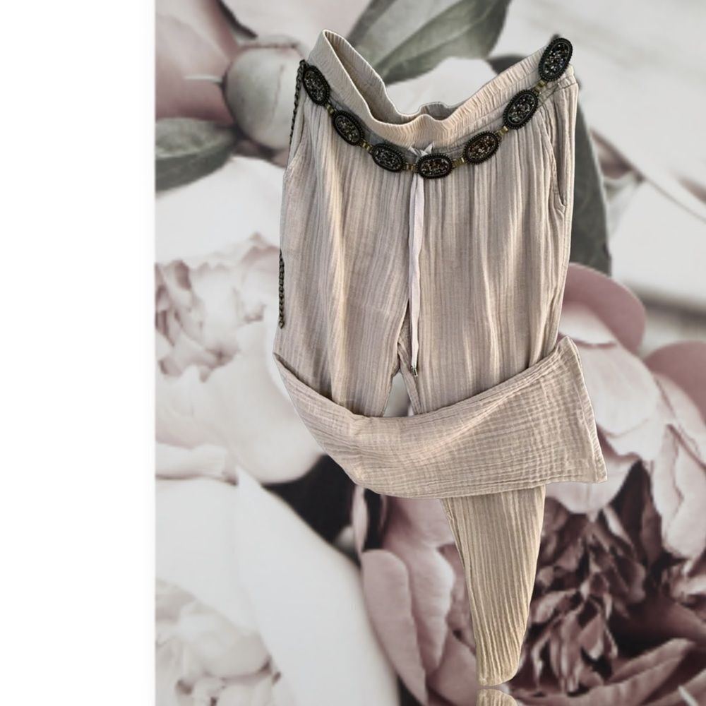 High end boutique buy boho pants​​​